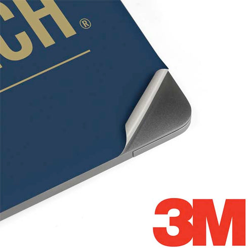 Georgia Institute of Technology Est 1885 Navy MacBook Skins
